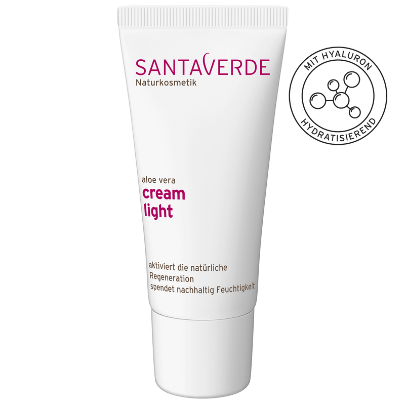 Santaverde Aloe Vera cream light, näokreem normaalsele ja kombineeritud nahale - Minu Looduskosmeetika
