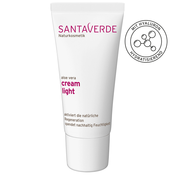 Santaverde Aloe Vera cream light, näokreem normaalsele ja kombineeritud nahale - Minu Looduskosmeetika