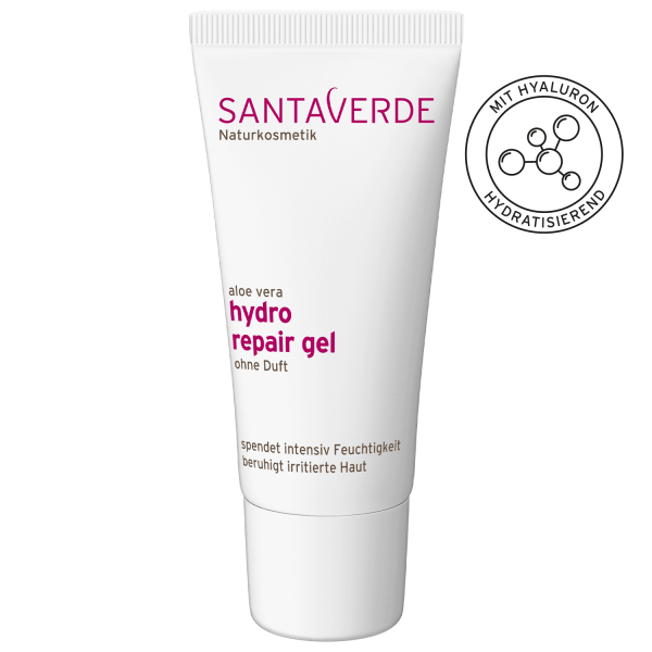 Santaverde Aloe Vera hydro repair gel fragrance free, lõhnavaba niisutav geel kõikidele nahatüüpidele